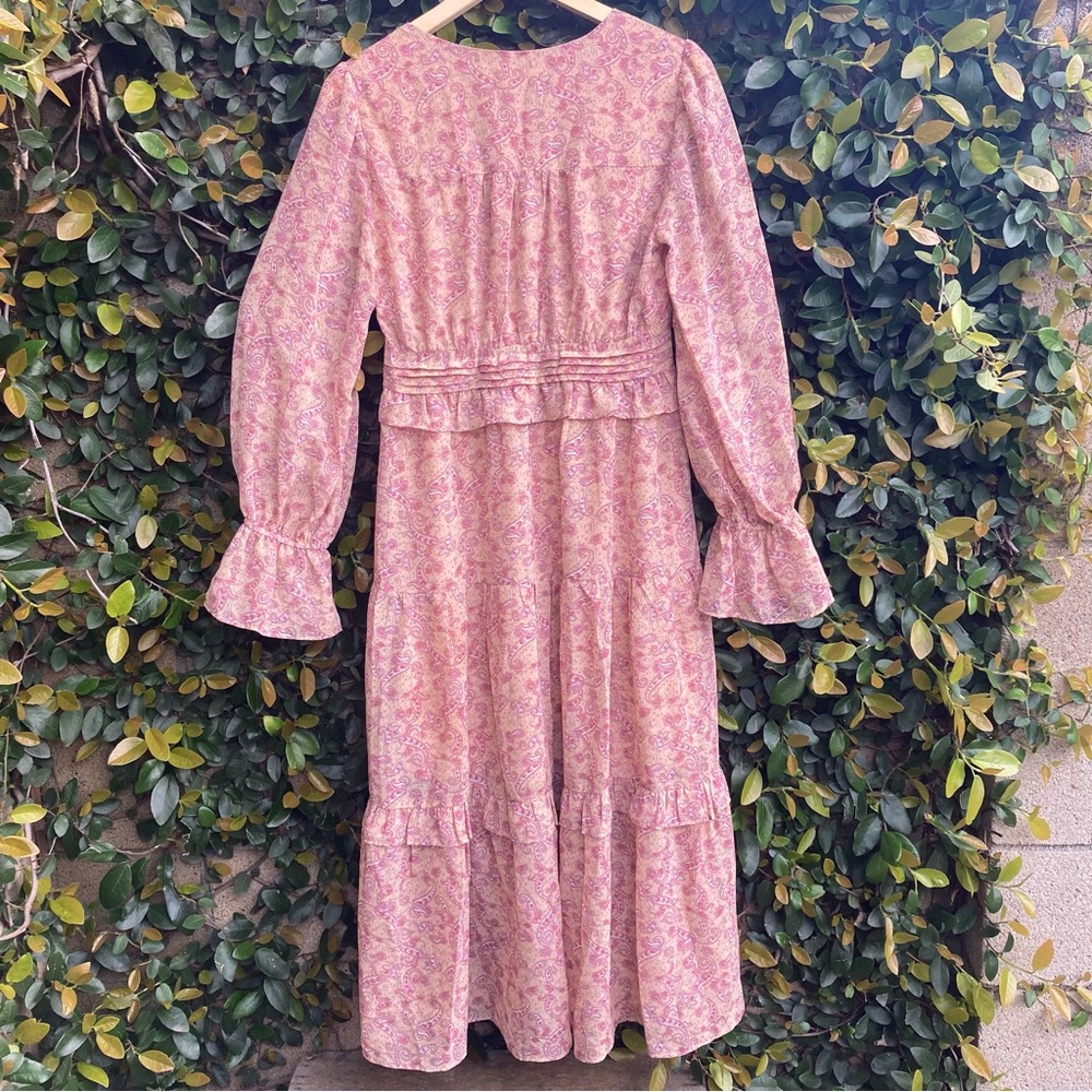 Ruffled Maxi Loveriche Dress - Picture 3 of 7